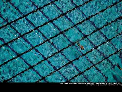 Sao PauloUniversity swimming pool, Sao Paulo, Brazil