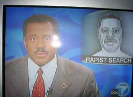 tv reporter, rapist, sketch, funny