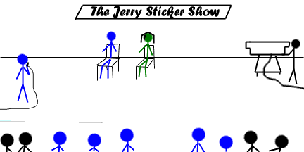 the jerry sticker show