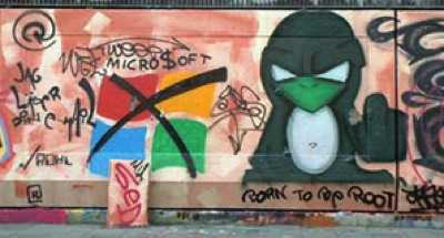 computer geek graffit