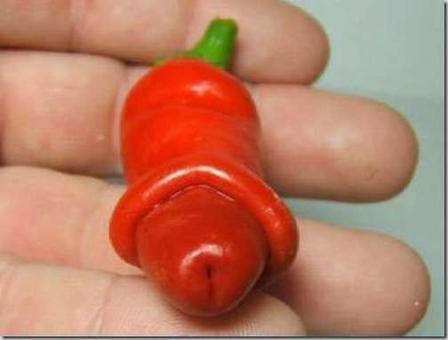 bizarrely shaped vegetable