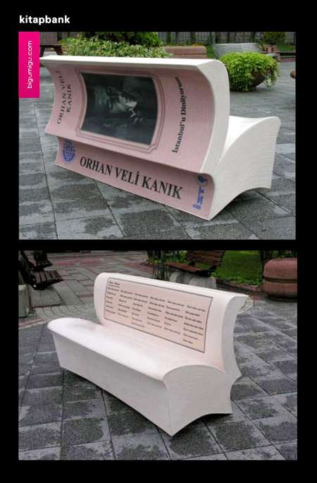 cool bench ads