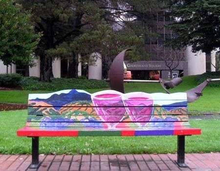 cool bench ads