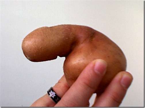 bizarrely shaped vegetable