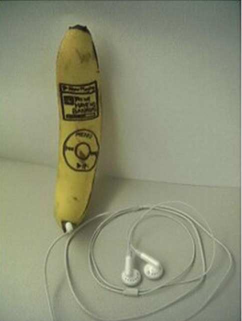 funny banana ipod