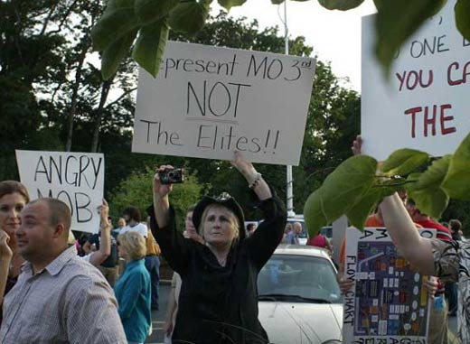 funny stupid protester sign