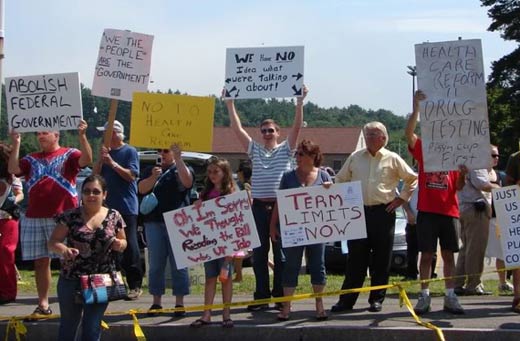 funny stupid protester sign