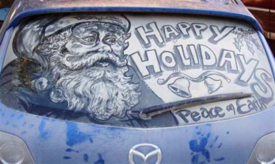 dirty car art