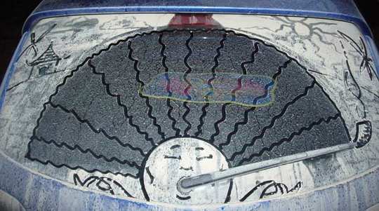 dirty car art