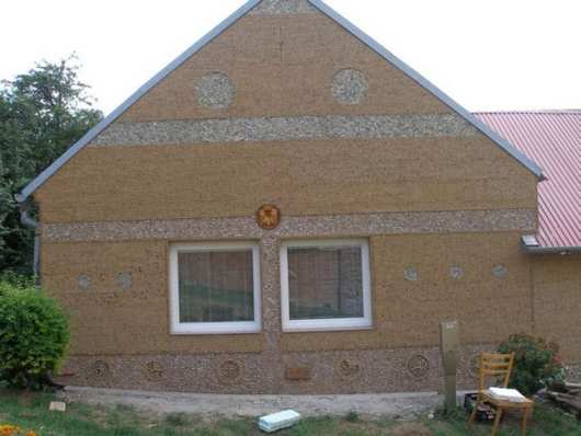 house made of corks