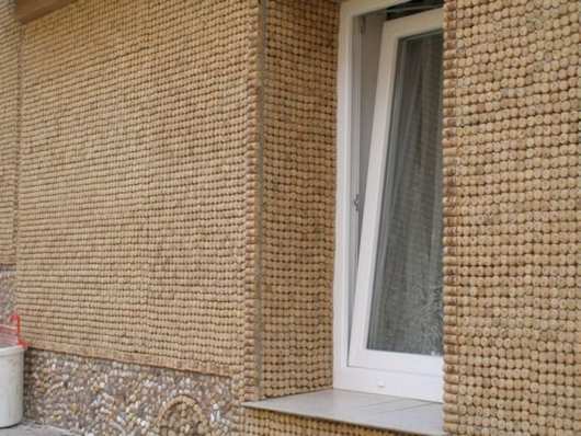 house made of corks