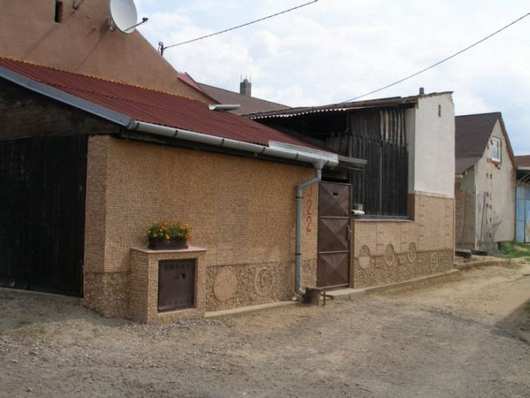 house made of corks