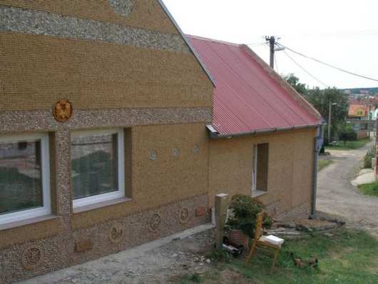 house made of corks