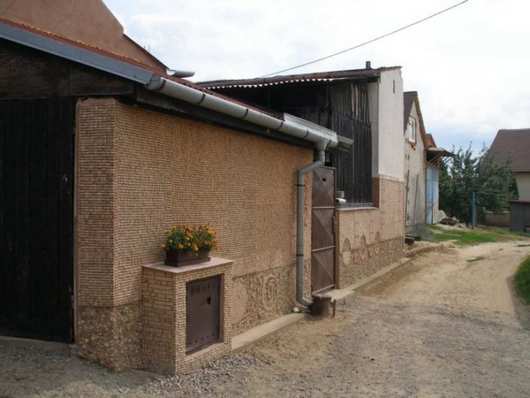 house made of corks