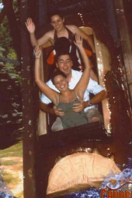 crazy funny roller coaster photo