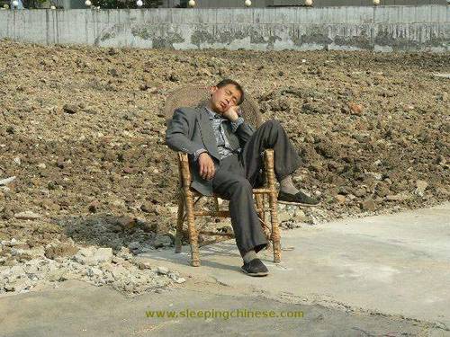 chinese sleep anywhere