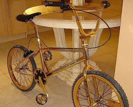 Golden Bicycle