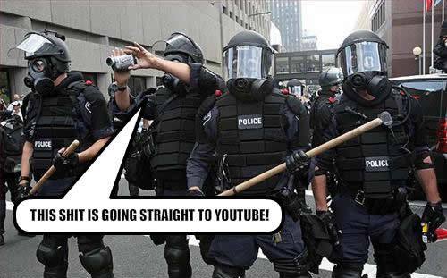 funny riot police
