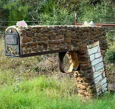 funny crazy mailbox