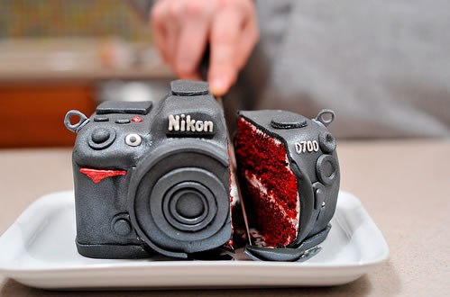 Bizzare Birthday Cake Nikon