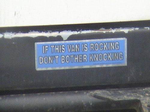 Funny Bumper Car Sticker