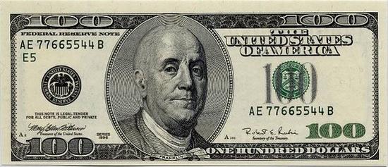 bald 100 dollar
