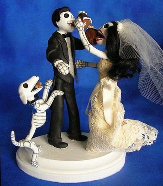 Funny Wedding Cakes Topper