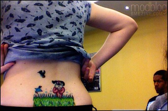 crazy video game tattoo